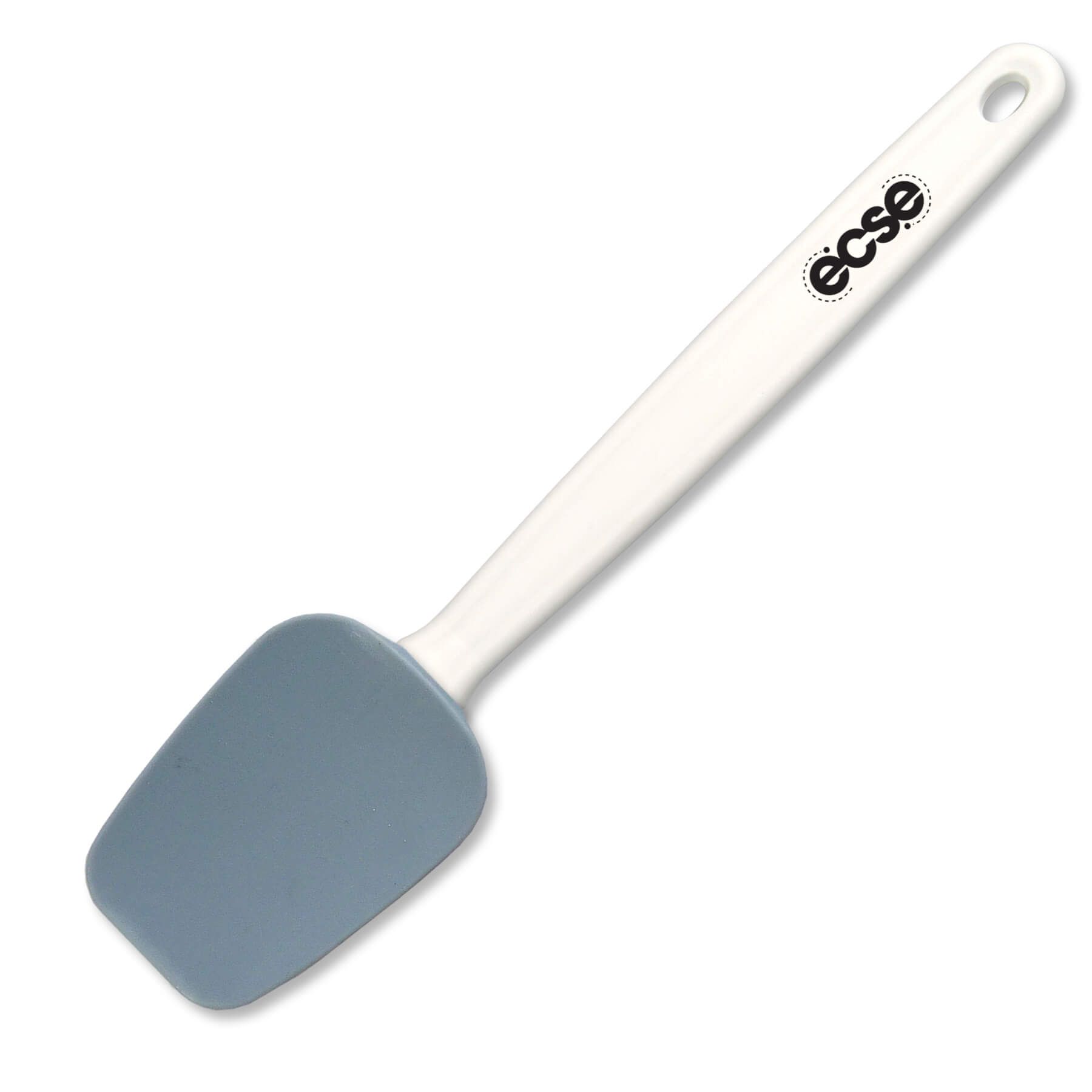 White Handle - Gray Spoon